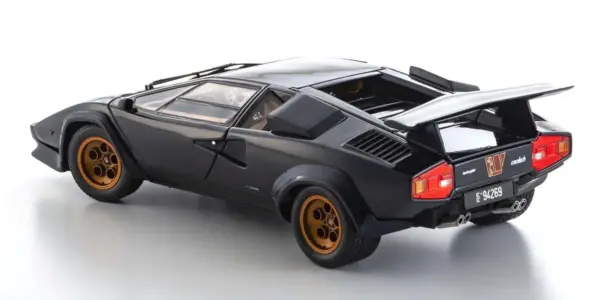Kyosho 1:18 Lamborghini Countach Lp500s Walter Wolf 1982 Dark Blue – view 9