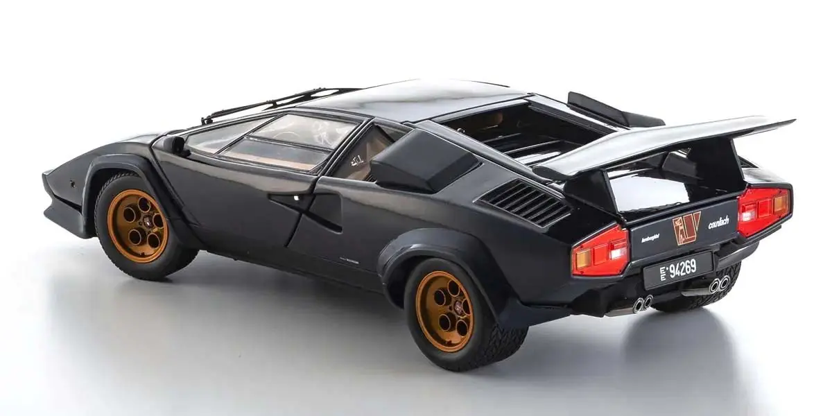 Kyosho 1:18 Lamborghini Countach Lp500s Walter Wolf 1982 Dark Blue – RC Cars