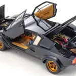 Kyosho 1:18 Lamborghini Countach Lp500s Walter Wolf 1982 Dark Blue – RC Cars
