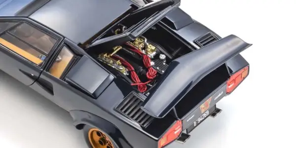 Kyosho 1:18 Lamborghini Countach Lp500s Walter Wolf 1982 Dark Blue – view 12