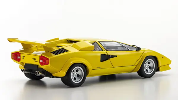 Kyosho 1:18 Lamborghini Countach Lp5000 Quattrovalvole Yellow – view 2