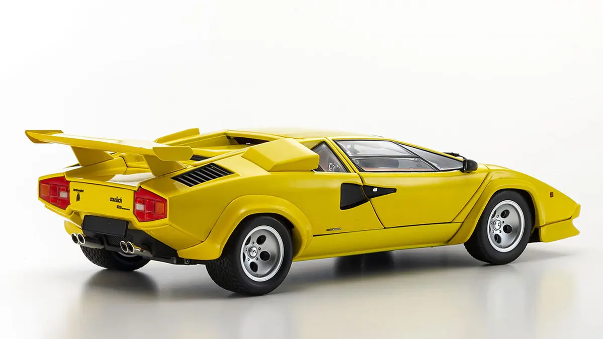 Kyosho 1:18 Lamborghini Countach Lp5000 Quattrovalvove Yellow – RC Cars