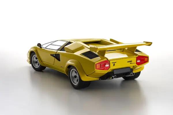 Kyosho 1:18 Lamborghini Countach Lp5000 Quattrovalvole Yellow – view 3