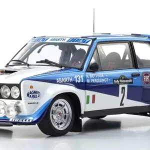 Kyosho 1:18 Fiat 131 Abarth a.bettega Winner Piancavallo 1981 nr.2 – RC Cars