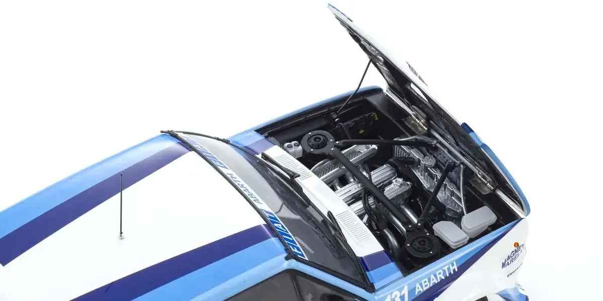 Kyosho 1:18 Fiat 131 Abarth a.bettega Winner Piancavallo 1981 nr.2 – RC Cars