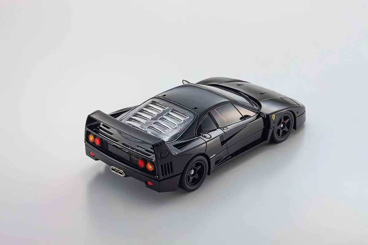 Kyosho 1:18 Ferrari F40 Black 1987 Die-Cast Collection – RC Cars