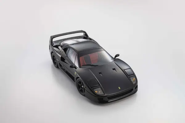 Kyosho 1:18 Ferrari F40 Black 1987 Die-Cast Collection – view 6