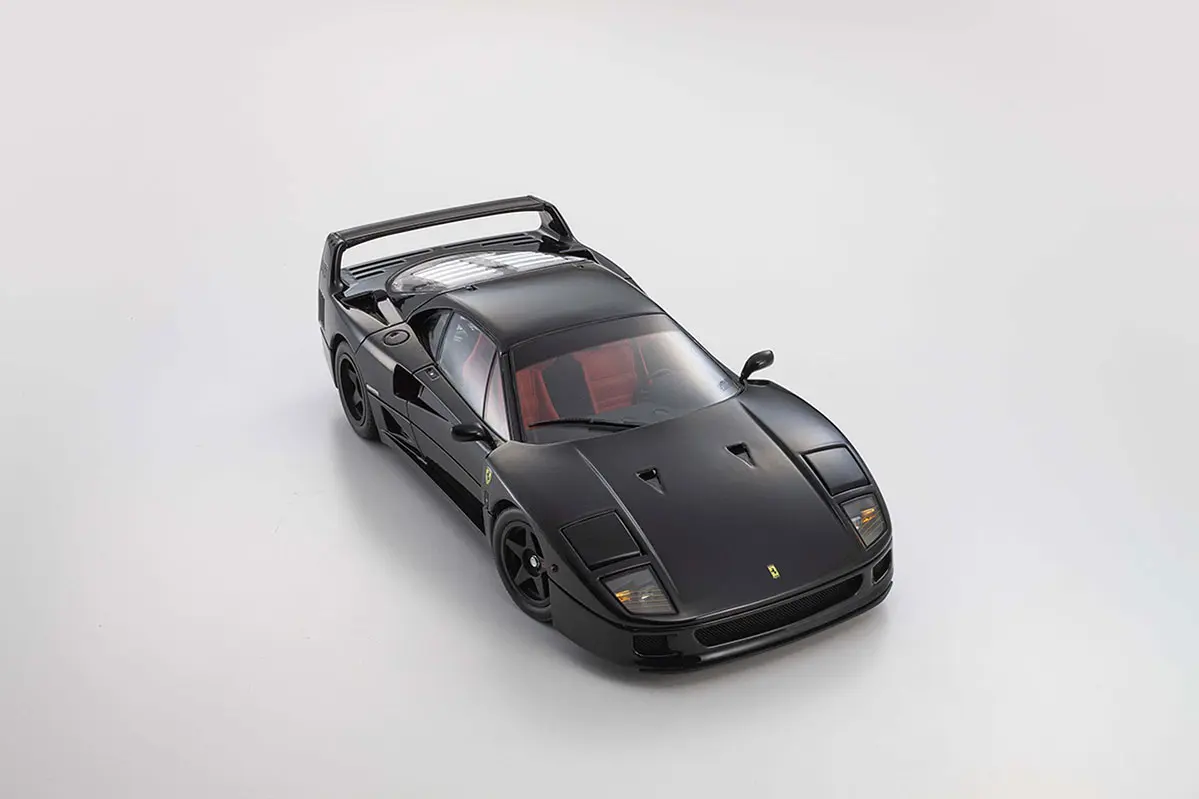 Kyosho 1:18 Ferrari F40 Black 1987 Die-Cast Collection – RC Cars