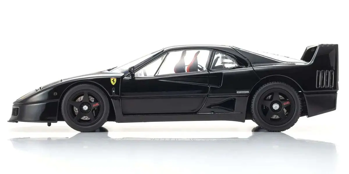 Kyosho 1:18 Ferrari F40 Black 1987 Die-Cast Collection – RC Cars