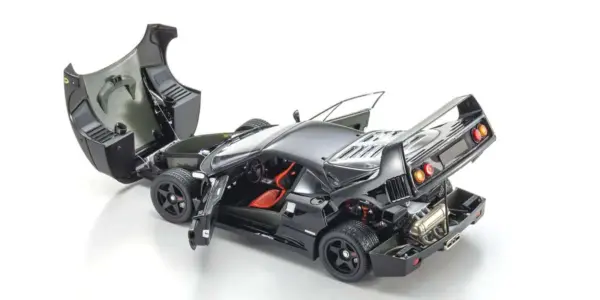 Kyosho 1:18 Ferrari F40 Black 1987 Die-Cast Collection – view 9