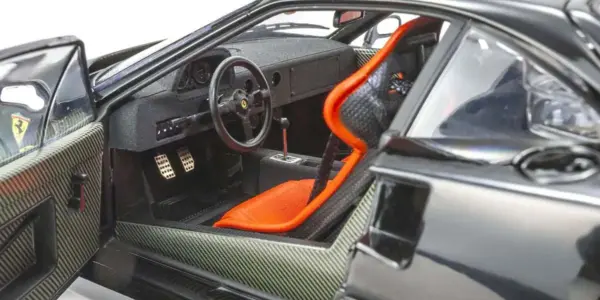 Kyosho 1:18 Ferrari F40 Black 1987 Die-Cast Collection – view 10