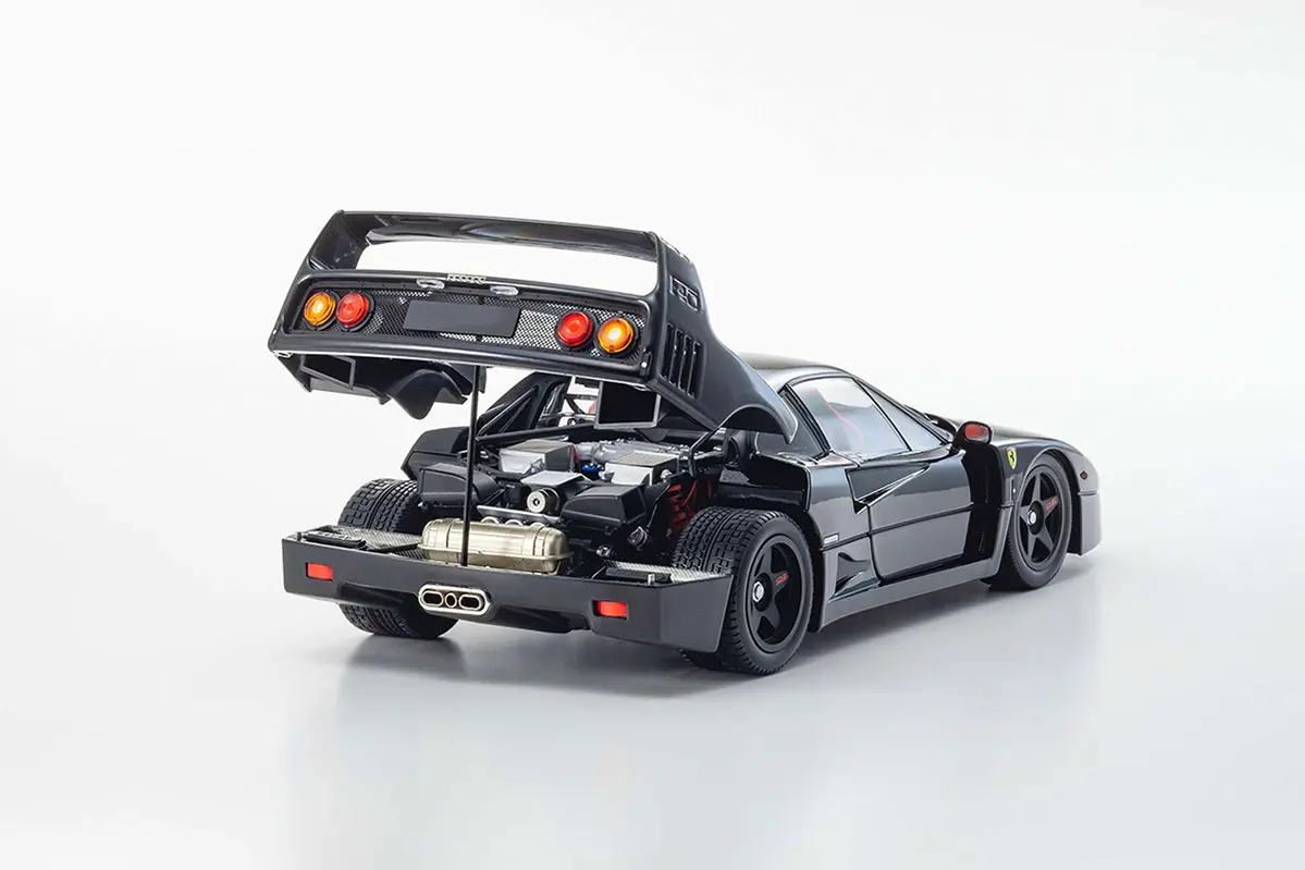 Kyosho 1:18 Ferrari F40 Black 1987 Die-Cast Collection – RC Cars