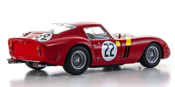 Kyosho 1:18 Ferrari 250 GTO 3rd Over All LM 1962 NR.22 Blaton/Last – view 2
