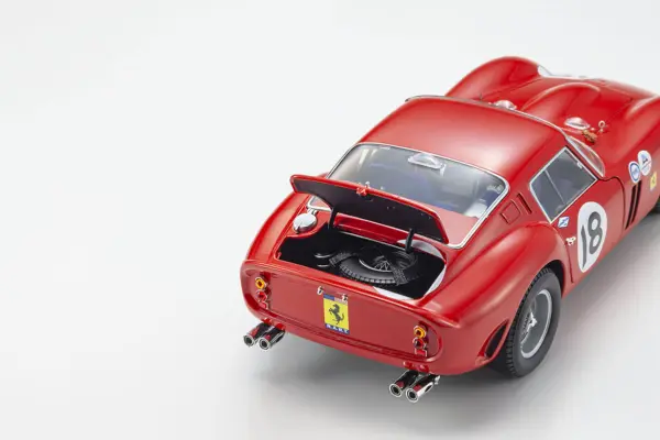 Kyosho 1:18 Ferrari 250 Gto Daytona 3h 1st Oa 1963 nr.18 – view 4