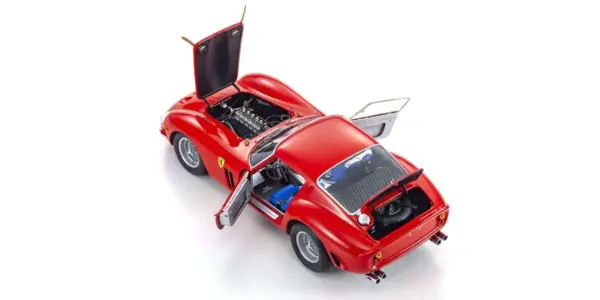 Kyosho 1:18 Ferrari 250 GTO Red 1962 Die-Cast Collection – view 5