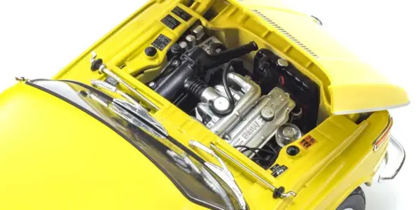 Kyosho 1:18 BMW 2002 Tii 1972 Yellow – view 10