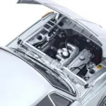 Kyosho 1:18 BMW 2002 Tii 1972 Silver – Diecast static models