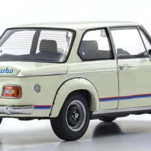 Kyosho 1:18 BMW 2002 Turbo 1974 White – Diecast static models