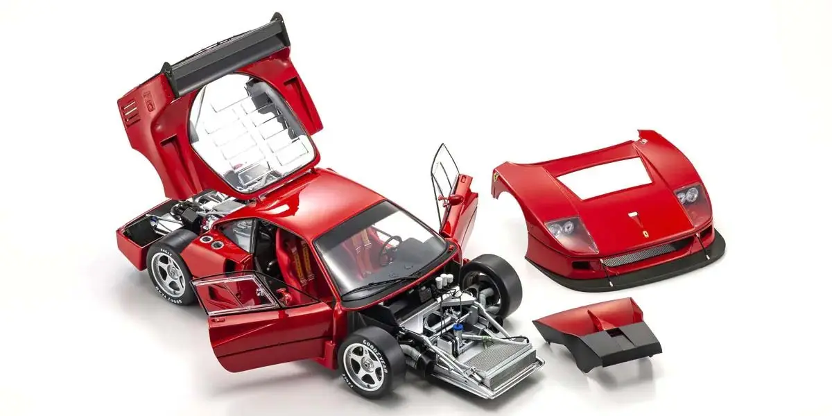 Kyosho 1:12 Ferrari F40 Competizione 1989 Red – RC Cars