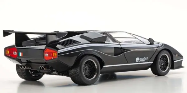 Kyosho 1:12 Lamborghini Countach Lp500r 1982 Black – view 2