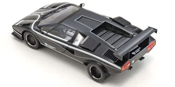 Kyosho 1:12 Lamborghini Countach Lp500r 1982 Black – view 3