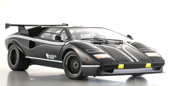 Kyosho 1:12 Lamborghini Countach Lp500r 1982 Black – view 11