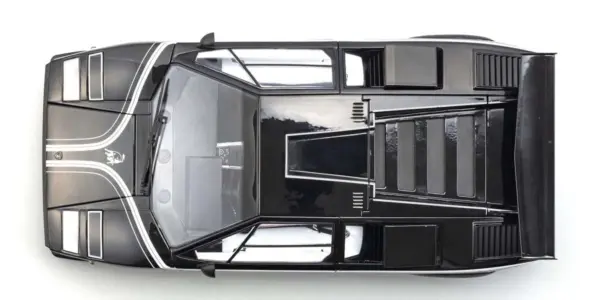 Kyosho 1:12 Lamborghini Countach Lp500r 1982 Black – view 14