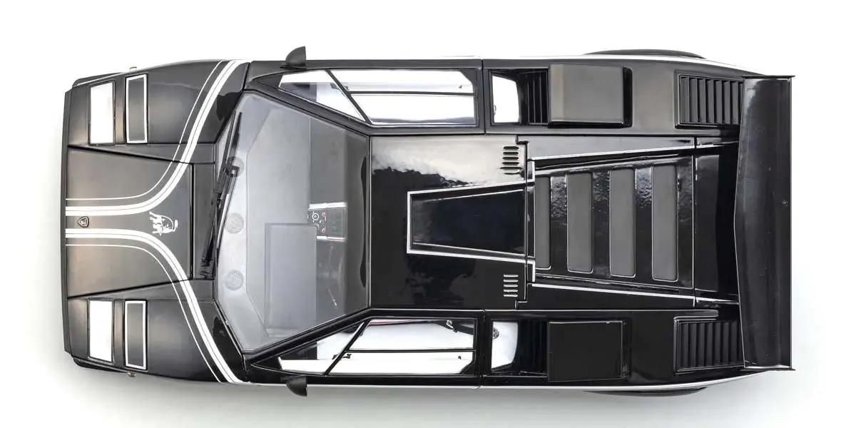 Kyosho 1:12 Lamborghini Countach Lp500r 1982 Black – RC Cars