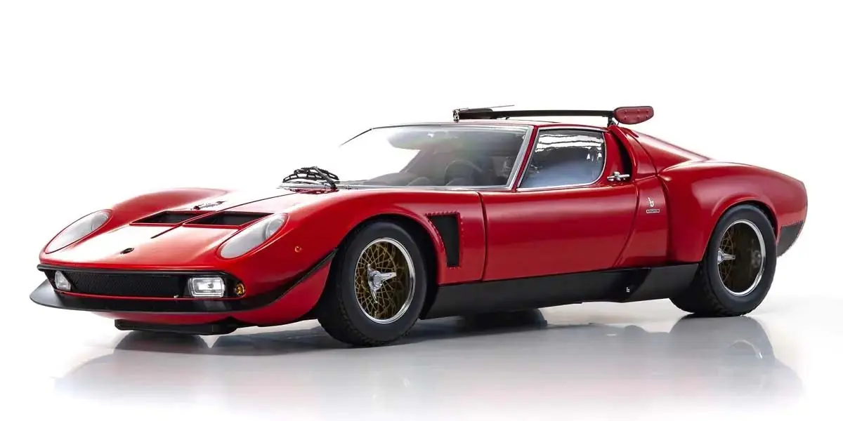 Kyosho 1:12 Lamborghini Miura SVR 1970 Red – RC Cars