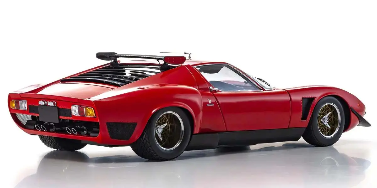 Kyosho 1:12 Lamborghini Miura SVR 1970 Red – RC Cars
