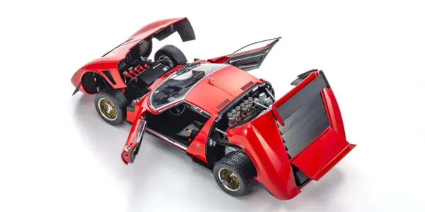 Kyosho 1:12 Lamborghini Miura SVR 1970 Red – view 3