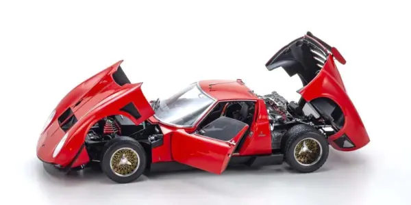 Kyosho 1:12 Lamborghini Miura SVR 1970 Red – view 4