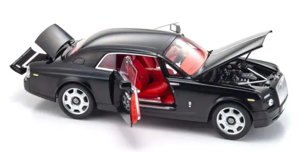 Kyosho 1:18 Rolls-Royce Phantom Coupé 2008 Diamond Black – view 4