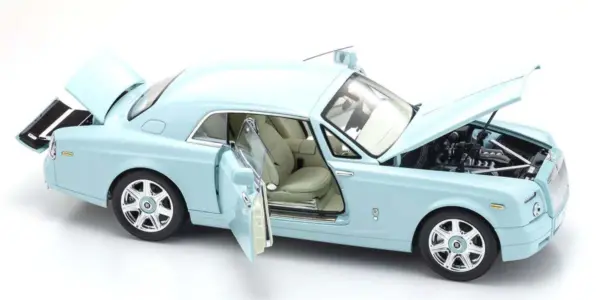 Kyosho 1:18 Rolls-Royce Phantom Coupé 2008 Turquoise – view 4