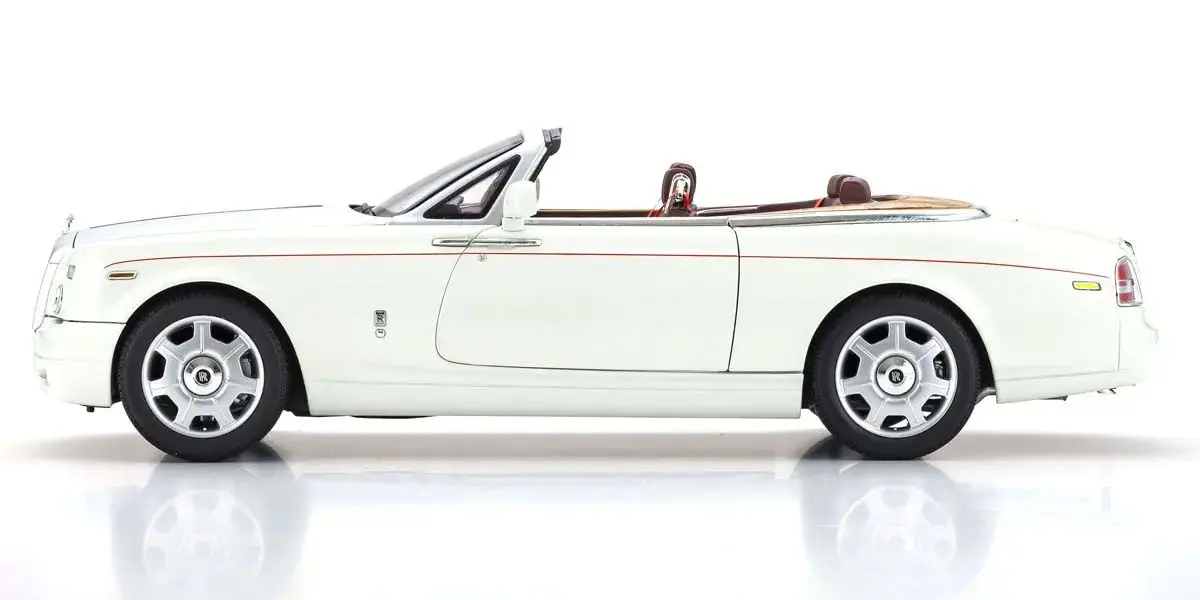 Kyosho 1:18 Rolls-Royce Phantom Drophead Coupé 2007 English White – RC Cars