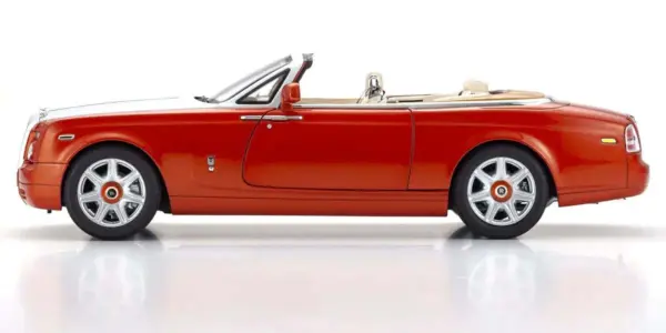 Kyosho 1:18 Rolls-Royce Phantom Drophead Coupé 2007 Orange – view 3