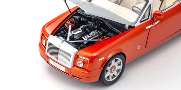 Kyosho 1:18 Rolls-Royce Phantom Drophead Coupé 2007 Orange – view 5
