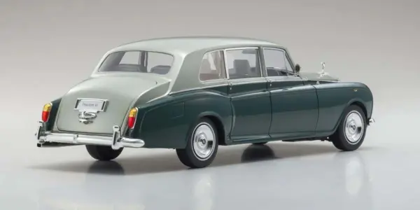 Kyosho 1:18 Rolls-Royce Phantom VI EWB 1968 Green-Silver – view 2