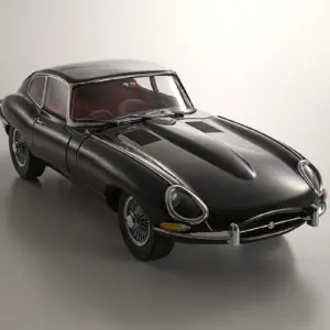 Kyosho 1:18 Jaguar Type E 3.8L MK1 1961 Black Cup – RC Cars