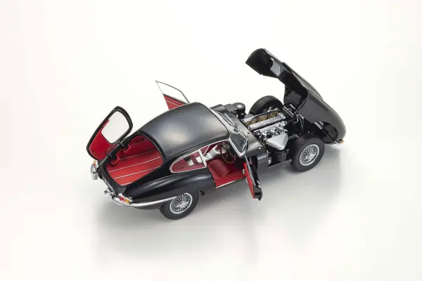 Kyosho 1:18 Jaguar E-Type 3.8l Coupe Mk1 1961 Black – view 7