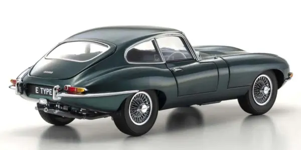 Kyosho 1:18 Jaguar Type E 3.8L MK1 Cup 1961 Dark Green – view 2