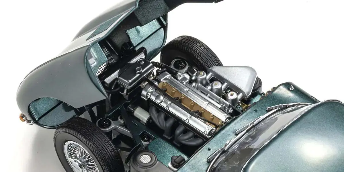 Kyosho 1:18 Jaguar Type E 3.8L MK1 Cup 1961 Dark Green – RC Cars