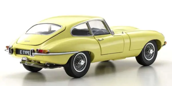Kyosho 1:18 Jaguar E-Type 3.8l Coupe Mk1 1961 Pale Primose – view 2