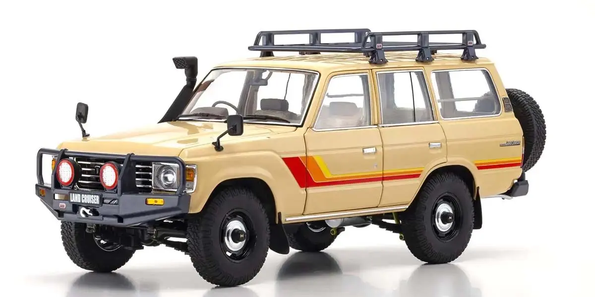 Kyosho 1:18 Toyota Land Cruiser 60 1980 Beige – RC Cars