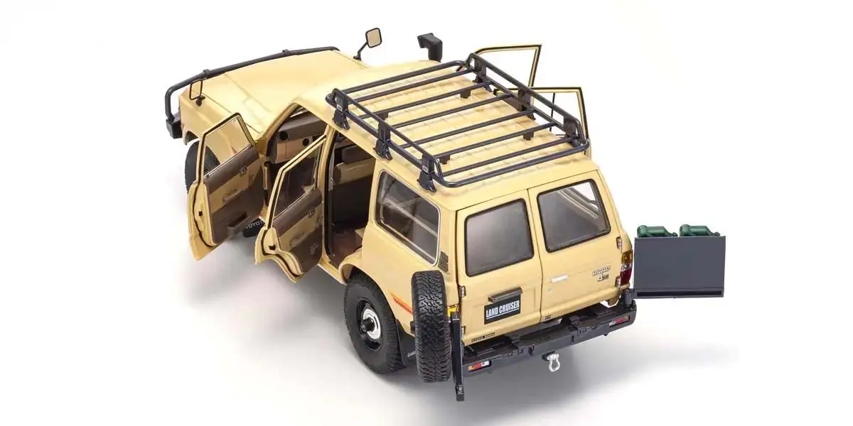 Kyosho 1:18 Toyota Land Cruiser 60 1980 Beige – RC Cars