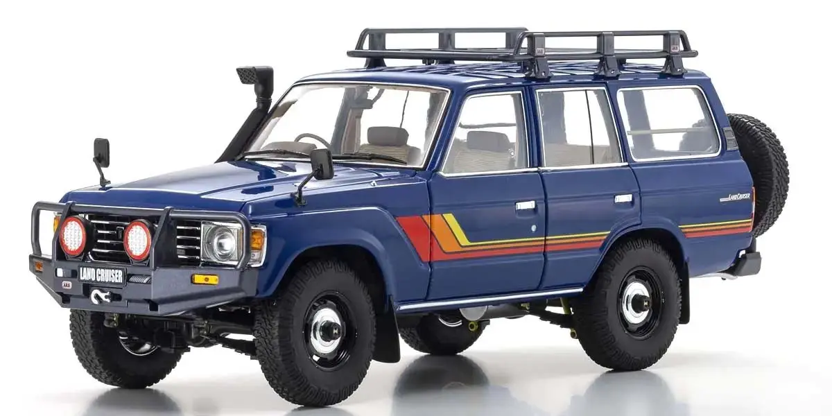 Kyosho 1:18 Toyota Land Cruiser 60 1980 Blue – RC Cars