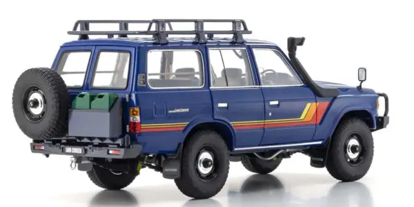 Kyosho 1:18 Toyota Land Cruiser 60 1980 Blue – view 2