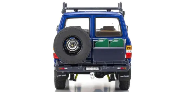 Kyosho 1:18 Toyota Land Cruiser 60 1980 Blue – view 3