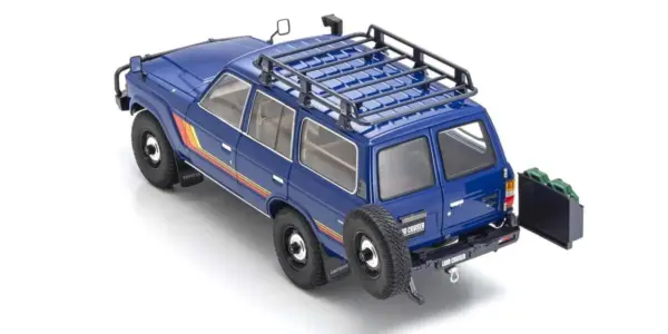 Kyosho 1:18 Toyota Land Cruiser 60 1980 Blue – view 4