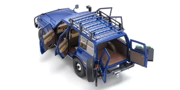 Kyosho 1:18 Toyota Land Cruiser 60 1980 Blue – view 5